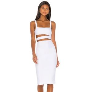 superdown Winona Midi Dress in White